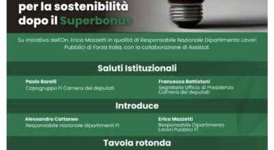 La presidente di Federcostruzioni ha partecipato alla tavola rotonda « Efficientamento energetico :nuovi strumenti per la sostenibilità dopo il superbonus «  organizzato a Roma presso la Camera dei Deputati